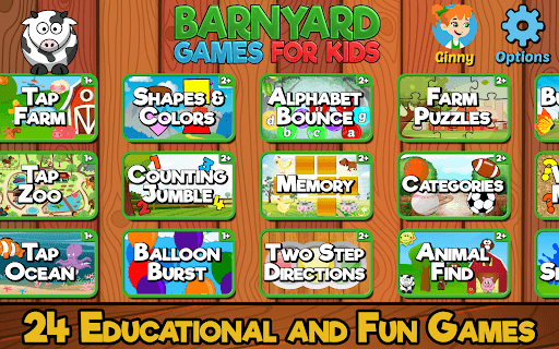 Barnyard Games For Kids screenshot 1 - screenshot