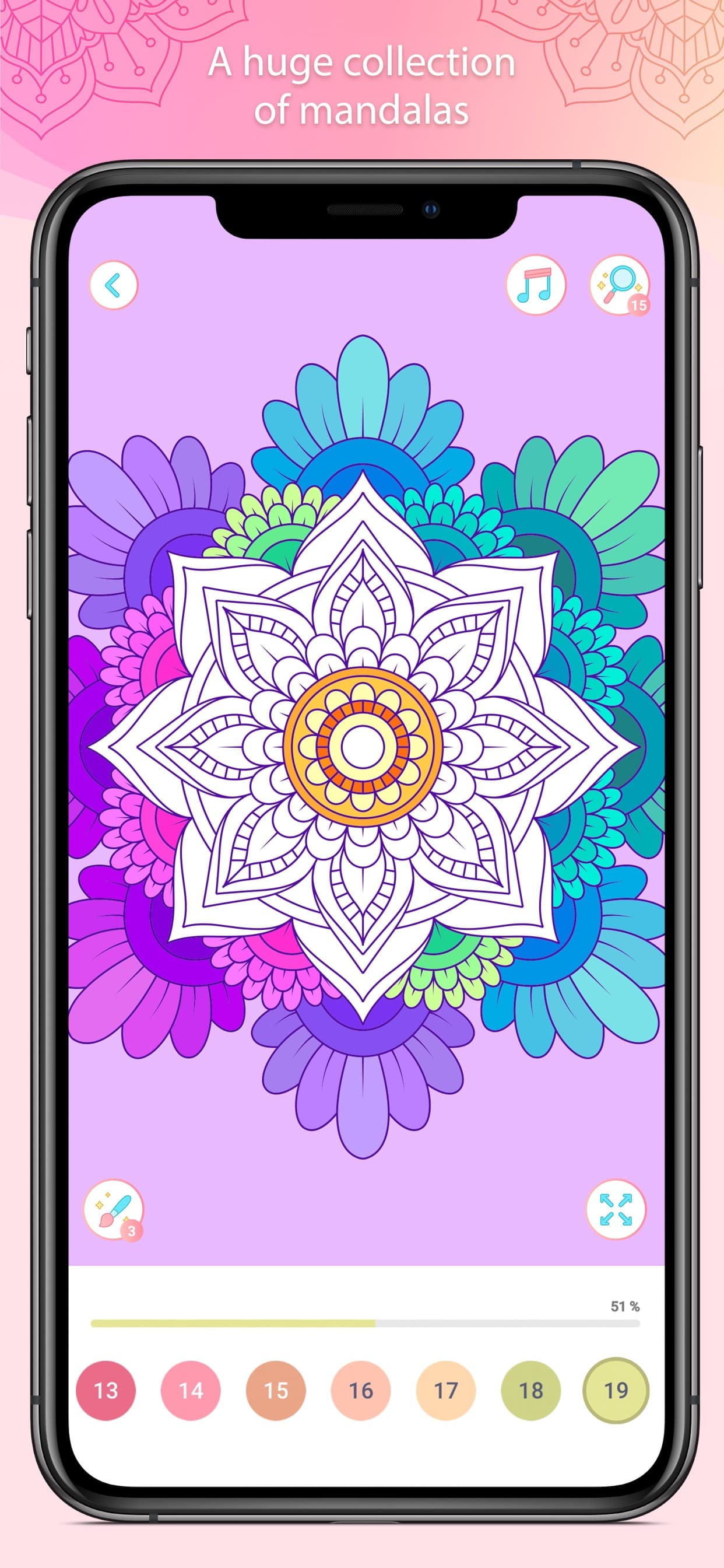 Color by Number – Mandala Book screenshot 2 - screenshot