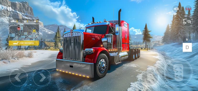 Truck Simulator Games TOW USA screenshot 1 - screenshot