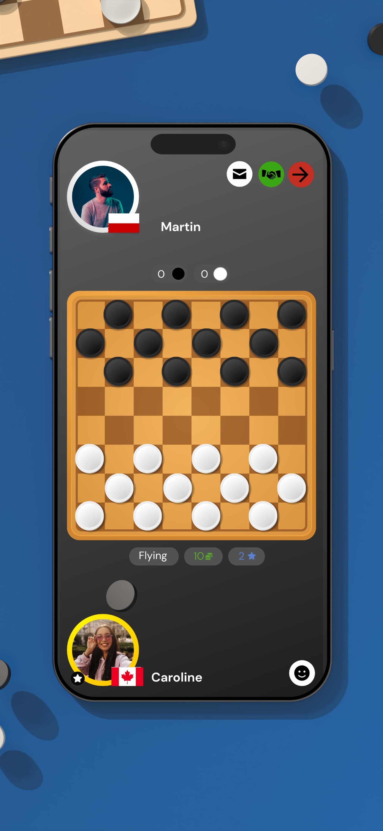 Checkers Online - Dama Game screenshot 2 - screenshot