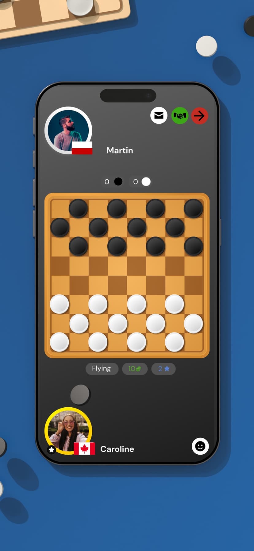 Checkers Online - Dama Game screenshot 2 - screenshot