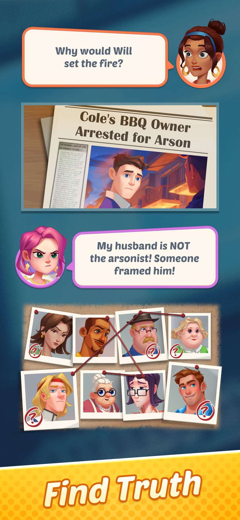 Gossip Street: Merge & Cook screenshot 8 - screenshot