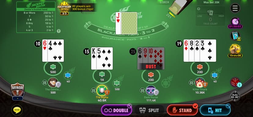 House of Blackjack 21 screenshot 2 - screenshot