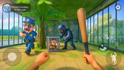 I Am Fun Monkey: Zoo Pranks 3D screenshot 2 - screenshot