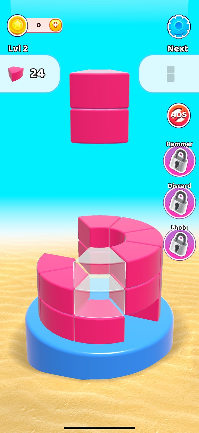 Color Wall 3D - Block Breaker screenshot 1 - screenshot
