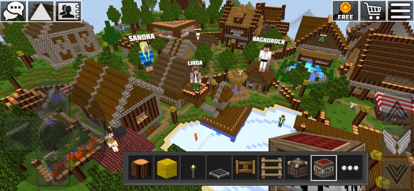 World of Cubes Craft & Mine 3D screenshot 1 - screenshot