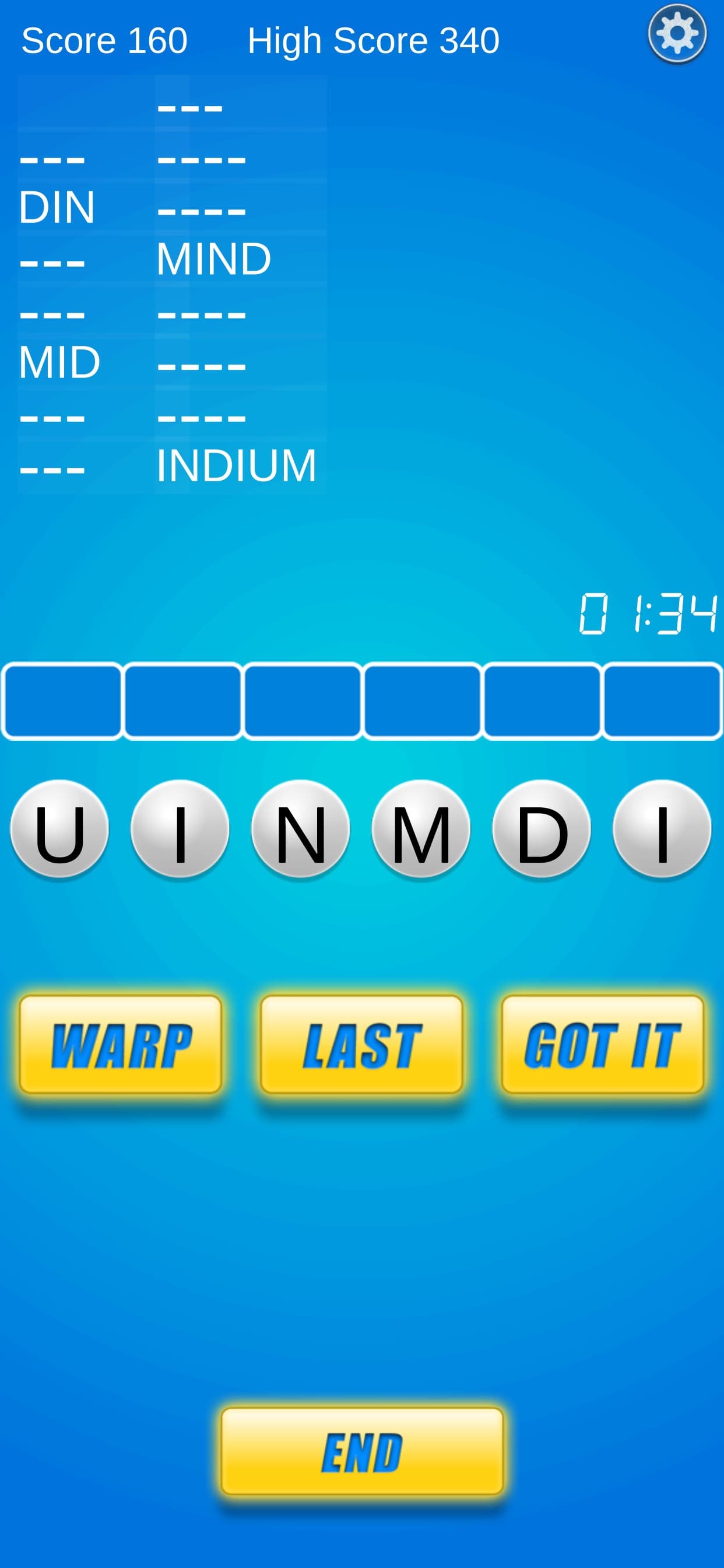 Word Warp - A Word Puzzle Game screenshot 3 - screenshot