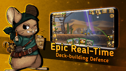 Ratropolis : CARD DEFENSE GAME screenshot 2 - screenshot