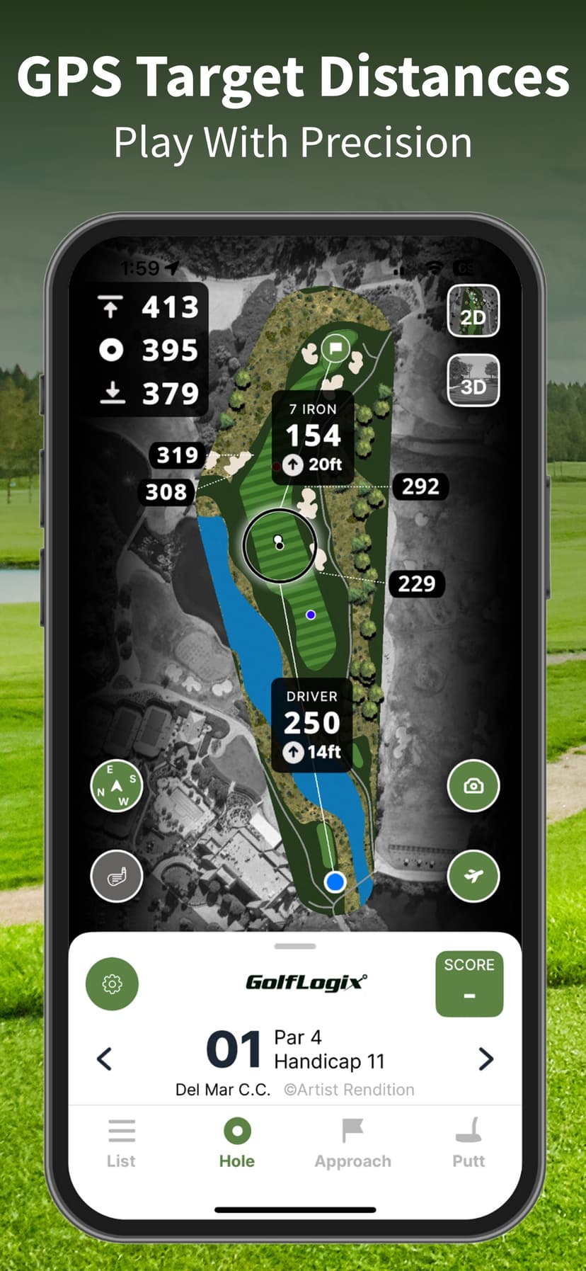GolfLogix: 3D Golf GPS screenshot 5 - screenshot