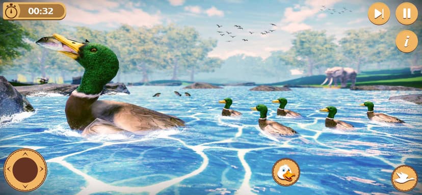 Virtual Duck Life Simulator screenshot 3 - screenshot