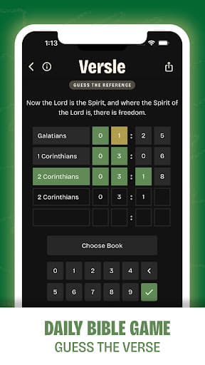 Versle | Daily Bible Game screenshot 1 - screenshot