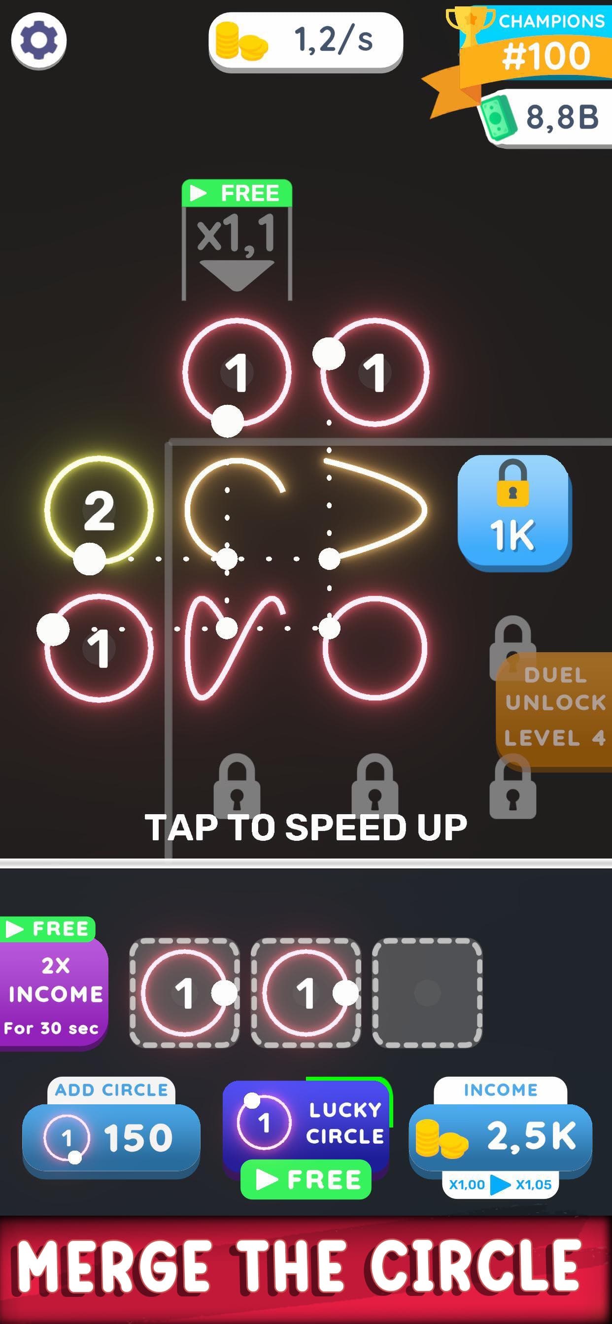 Lissajous Clicker screenshot 2 - screenshot