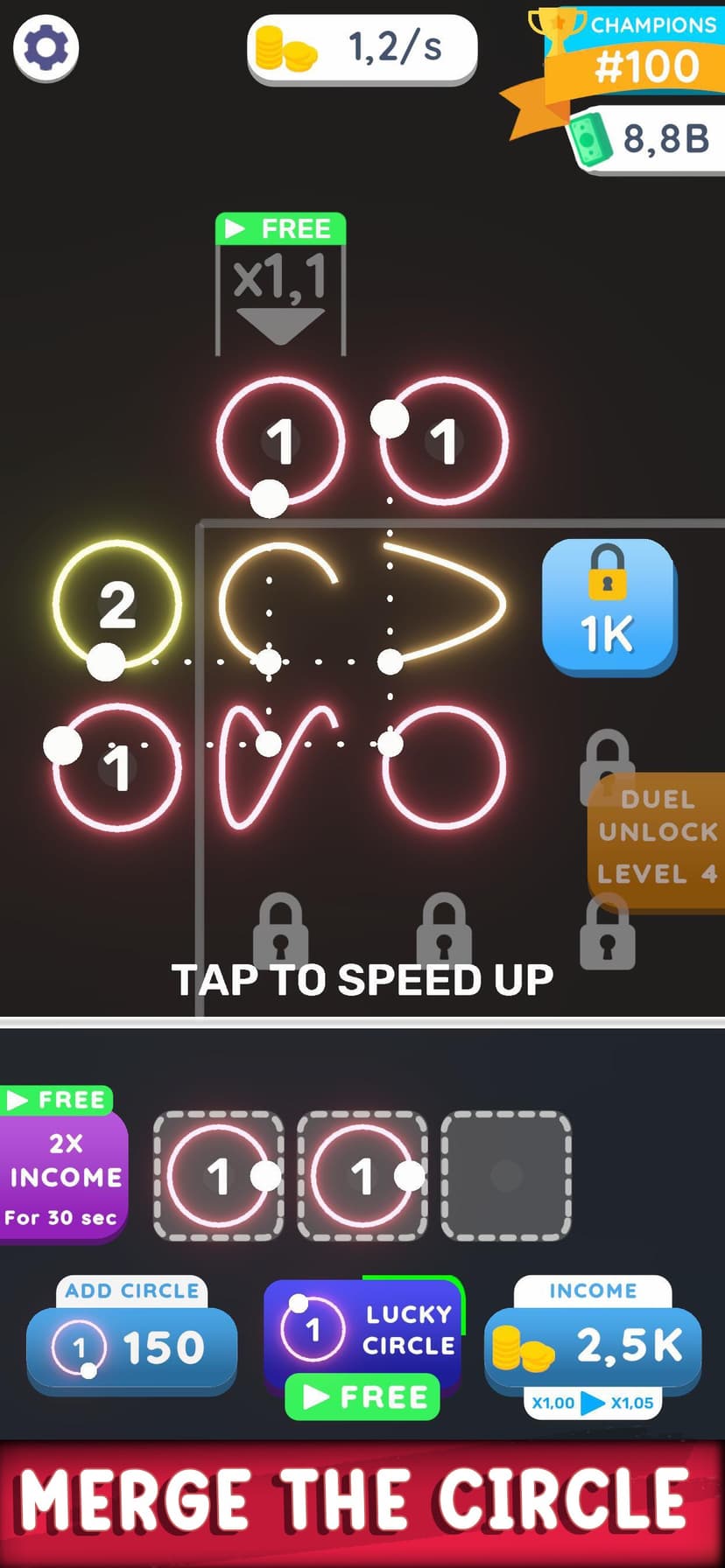 Lissajous Clicker screenshot 2 - screenshot
