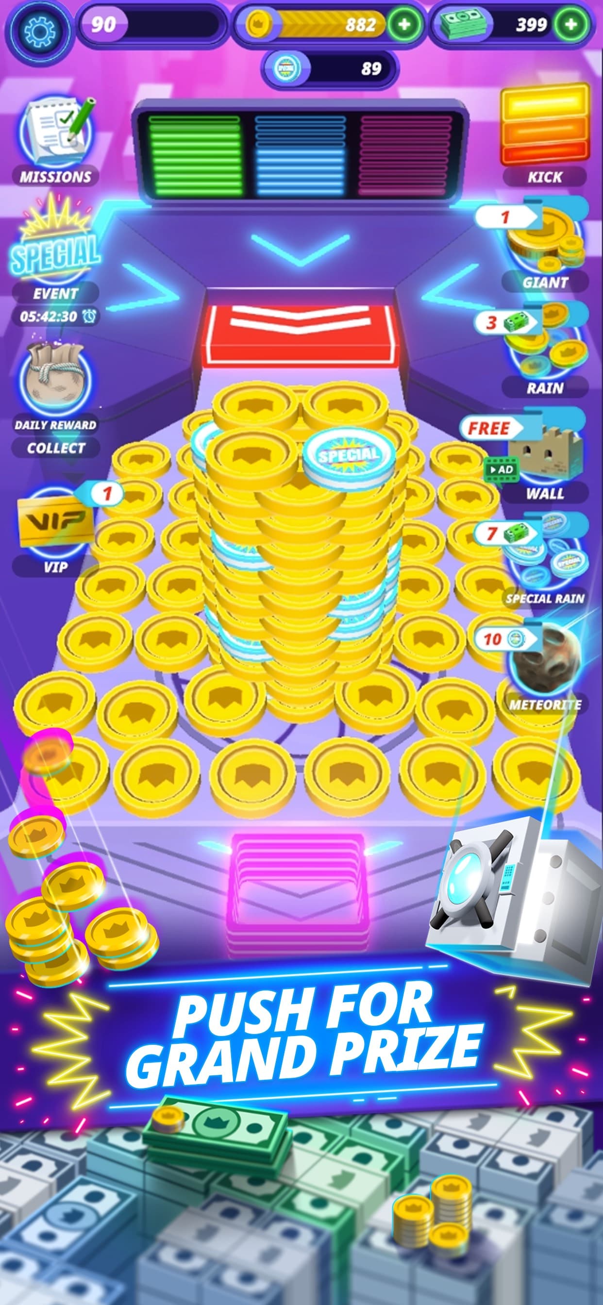 Coin Pusher - Vegas Mania screenshot 1 - screenshot