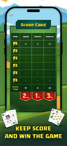 Play Nine: Golf Card Game screenshot 6 - screenshot