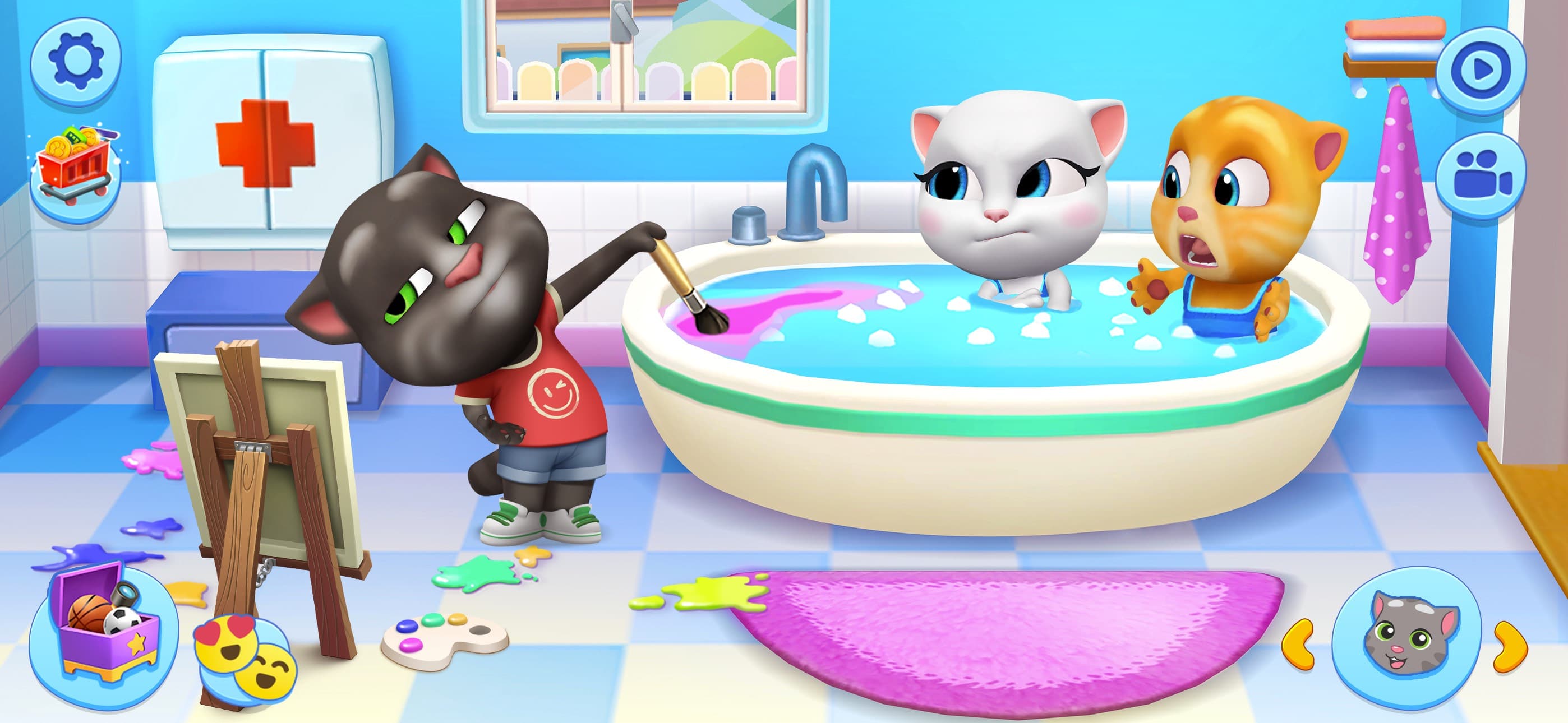 My Talking Tom Friends screenshot 1 - screenshot