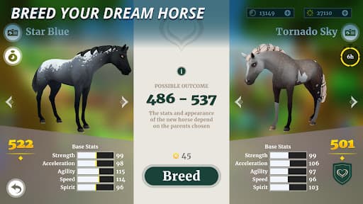 Wildshade: Fantasy Horse Races screenshot 2 - screenshot