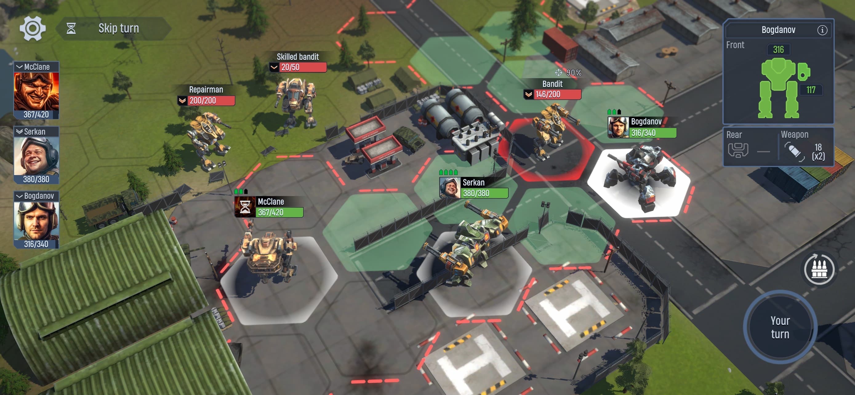 Concern: Mech Tactics screenshot 5 - screenshot