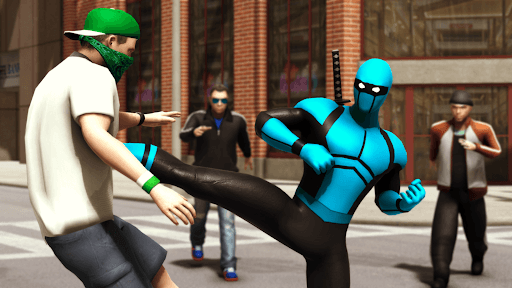 Blue Ninja : Superhero Game screenshot 1 - screenshot