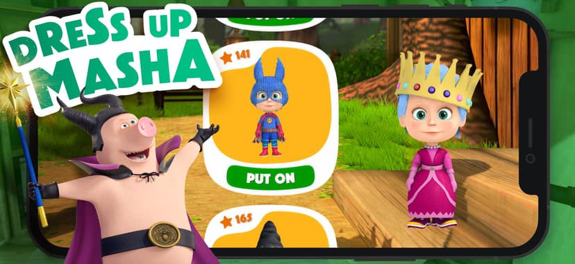 Masha and the Bear: Cook food screenshot 3 - screenshot