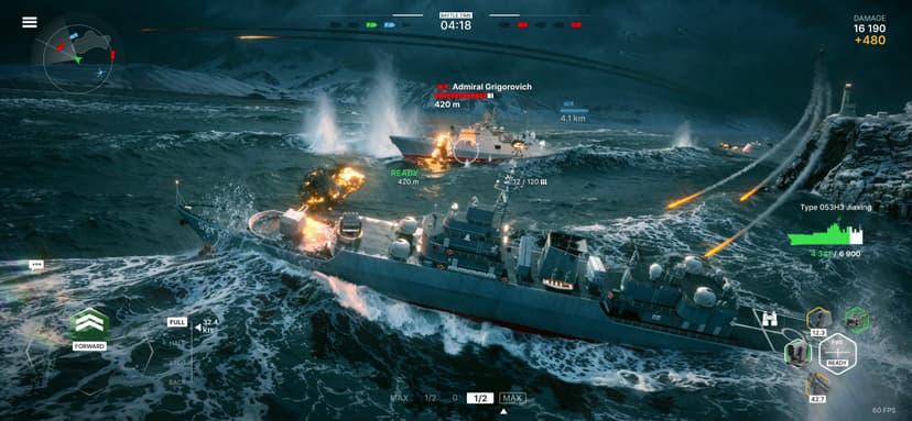 Warships Mobile: Naval Warfare screenshot 6 - screenshot