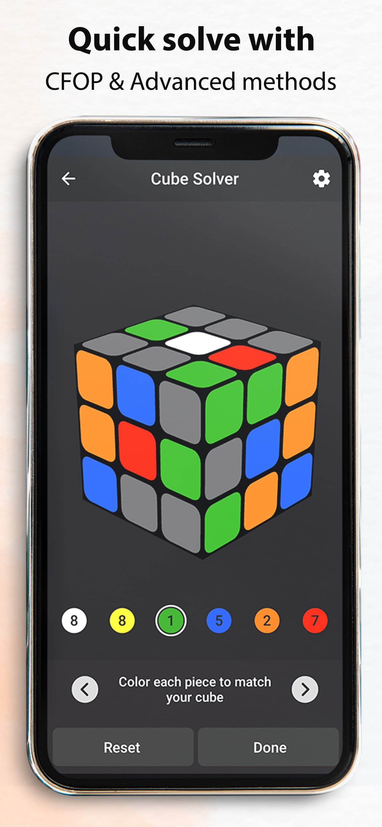 Cube Solver - Solve any Cube screenshot 1 - screenshot