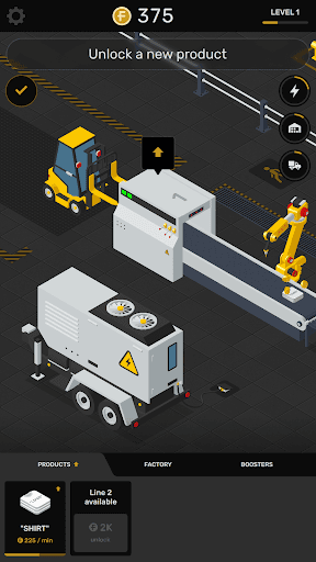 Factory: Idle & Tycoon Game screenshot 1 - screenshot