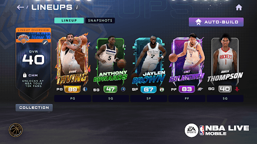 EA SPORTS™ NBA LIVE Mobile screenshot 7 - screenshot