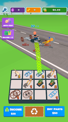 Idle Racer — Tap, Merge & Race screenshot 9 - screenshot