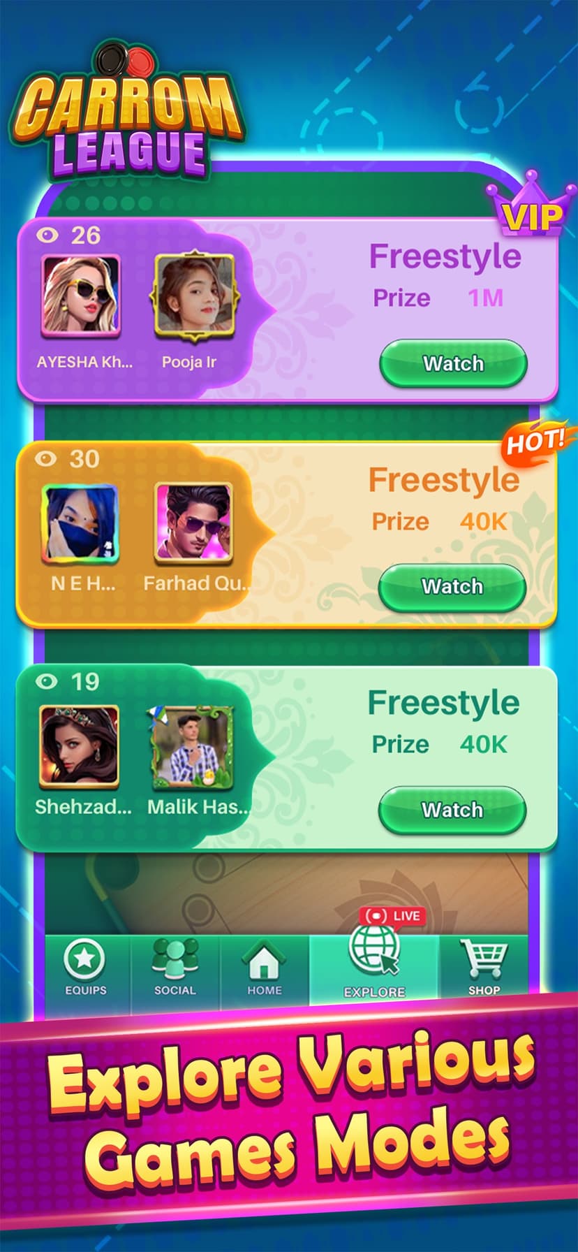 Carrom League: Online Game screenshot 7 - screenshot