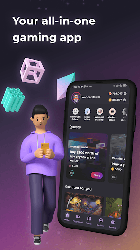 Wombat - Powered by PlayMind screenshot 1 - screenshot