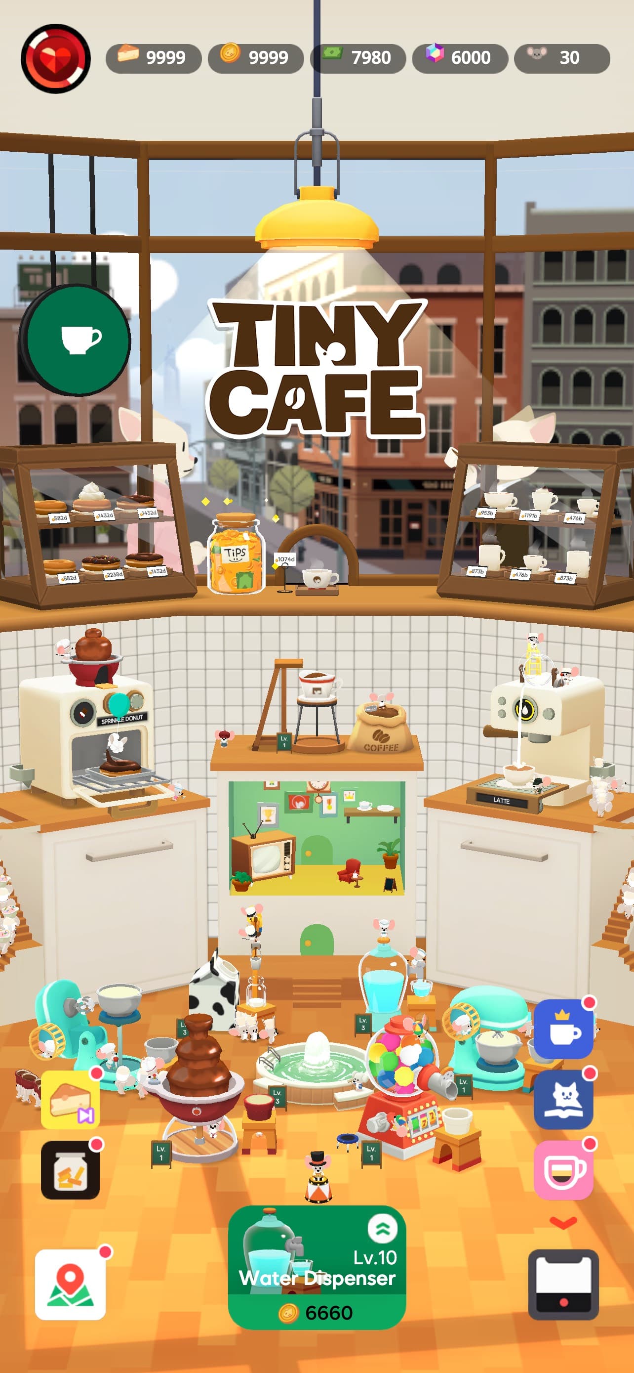 Tiny Cafe screenshot 1 - screenshot