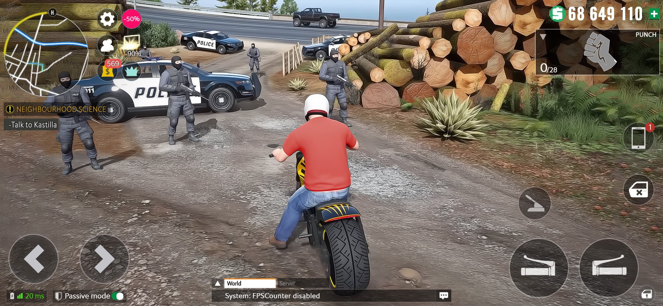 Gangster 3D Streets City Game screenshot 5 - screenshot