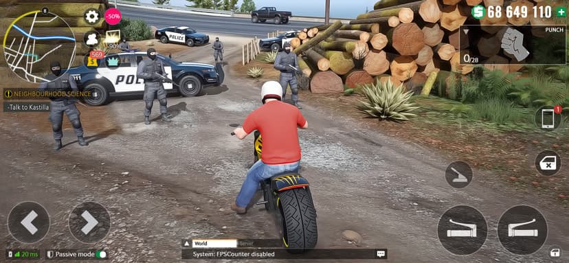 Gangster 3D Streets City Game screenshot 5 - screenshot
