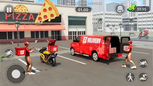 Urban Food Delivery Game screenshot 7 - screenshot