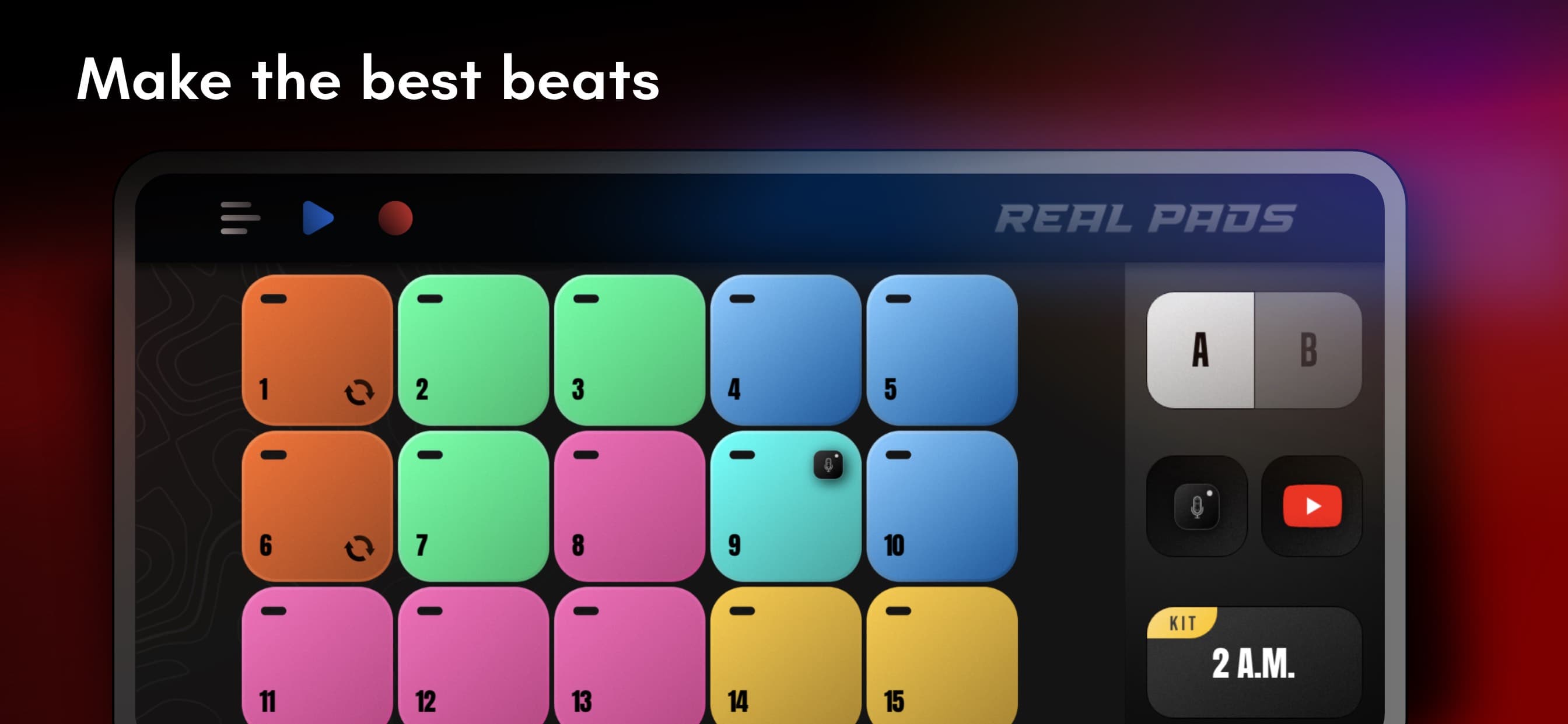 Real Pads: DJ electro drums screenshot 1 - screenshot