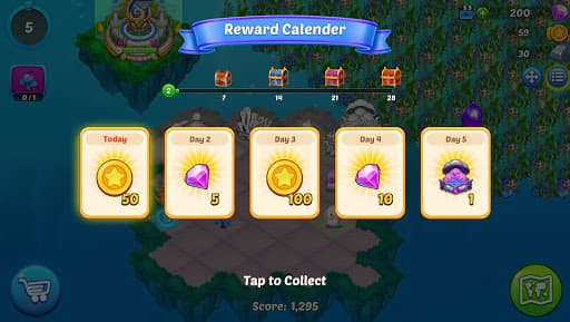 Merge Mermaids-magic puzzles screenshot 7 - screenshot