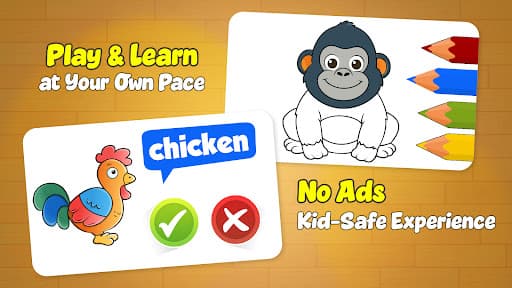 Puzzle for kids - Animal games screenshot 1 - screenshot