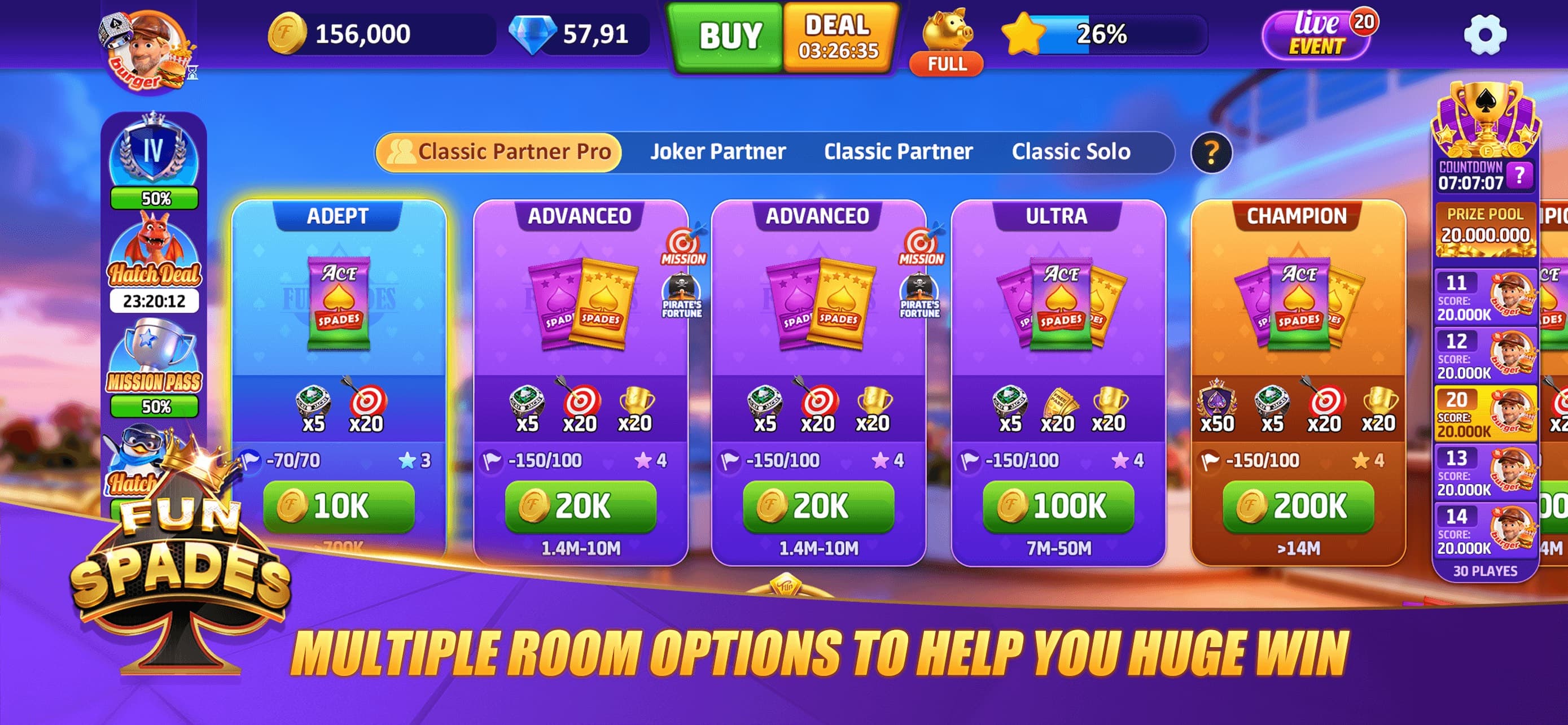 Fun Spades Card Game screenshot 3 - screenshot