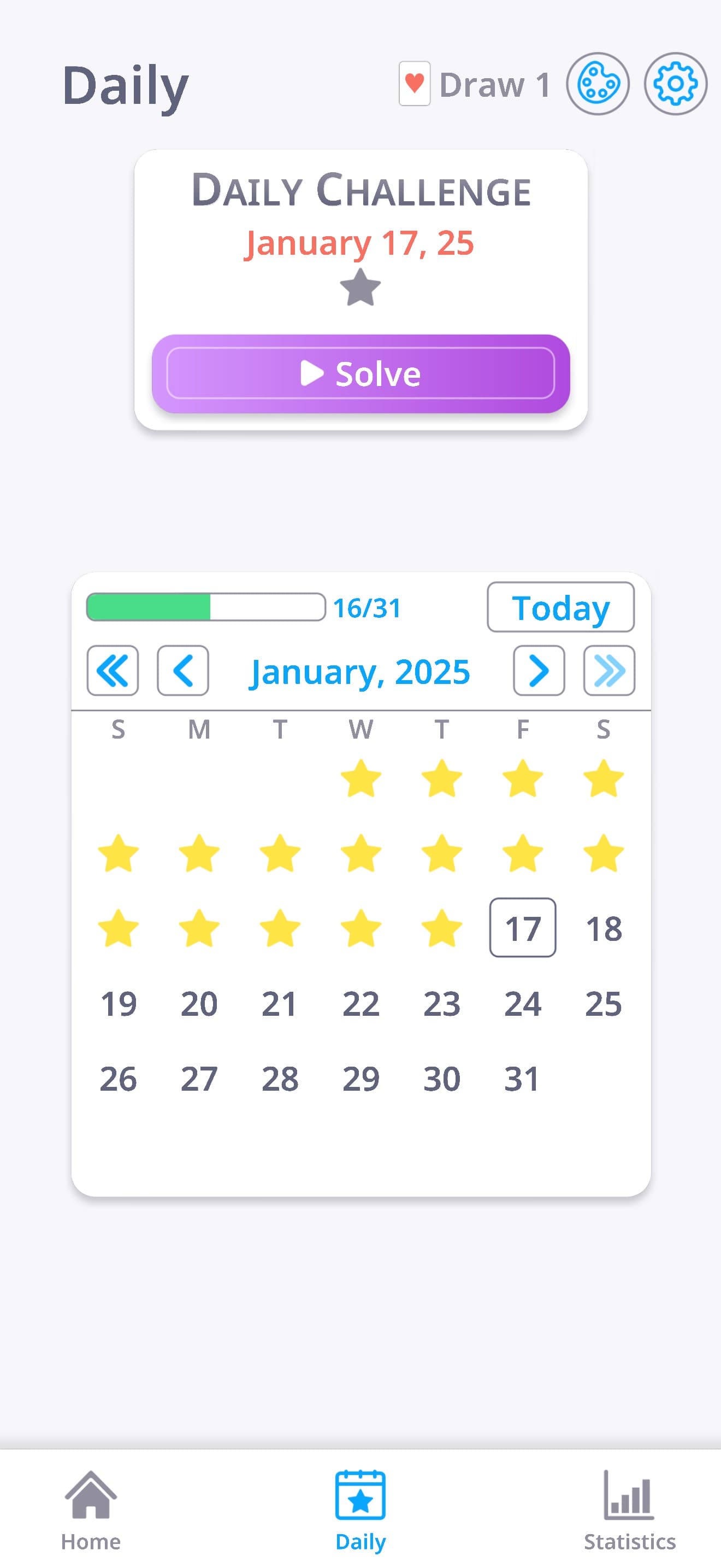 Solitaire. Daily Patience Game screenshot 3 - screenshot