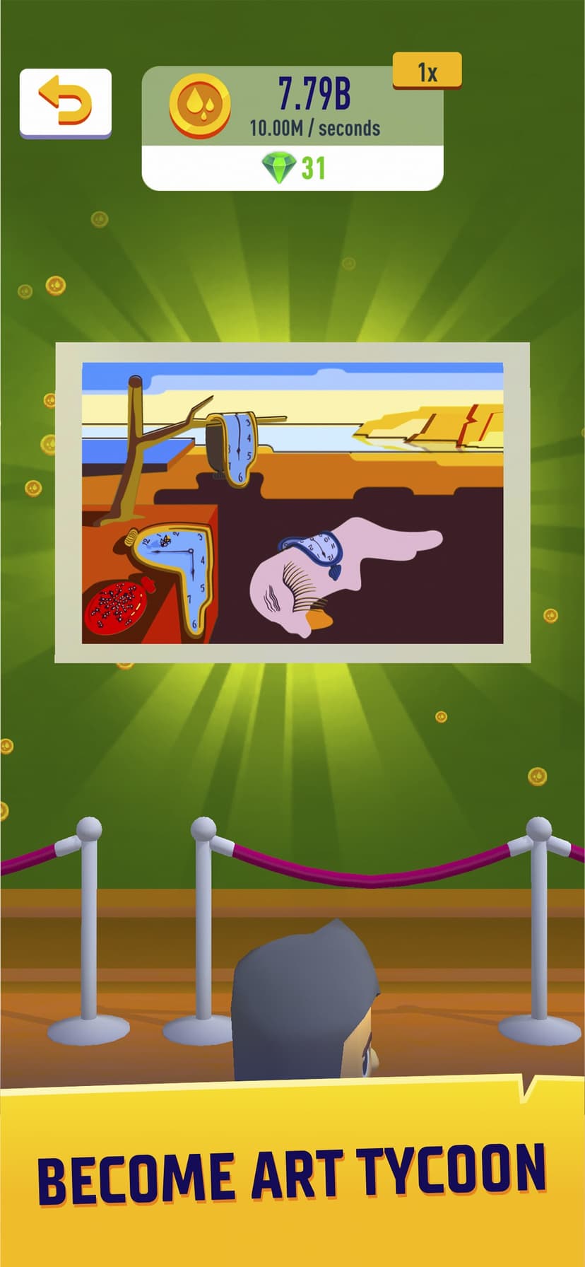 Idle Art Gallery: Paint Tycoon screenshot 1 - screenshot