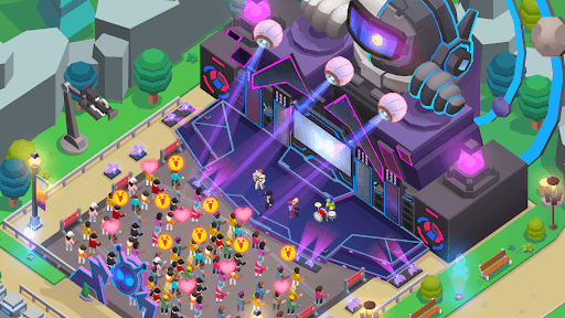 Idle Music Star Tycoon Games screenshot 1 - screenshot