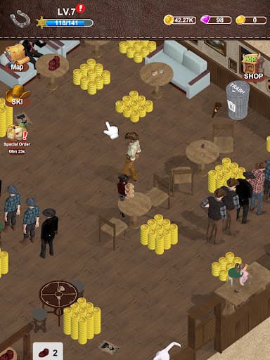 Saloon Dash Idle screenshot 7 - screenshot