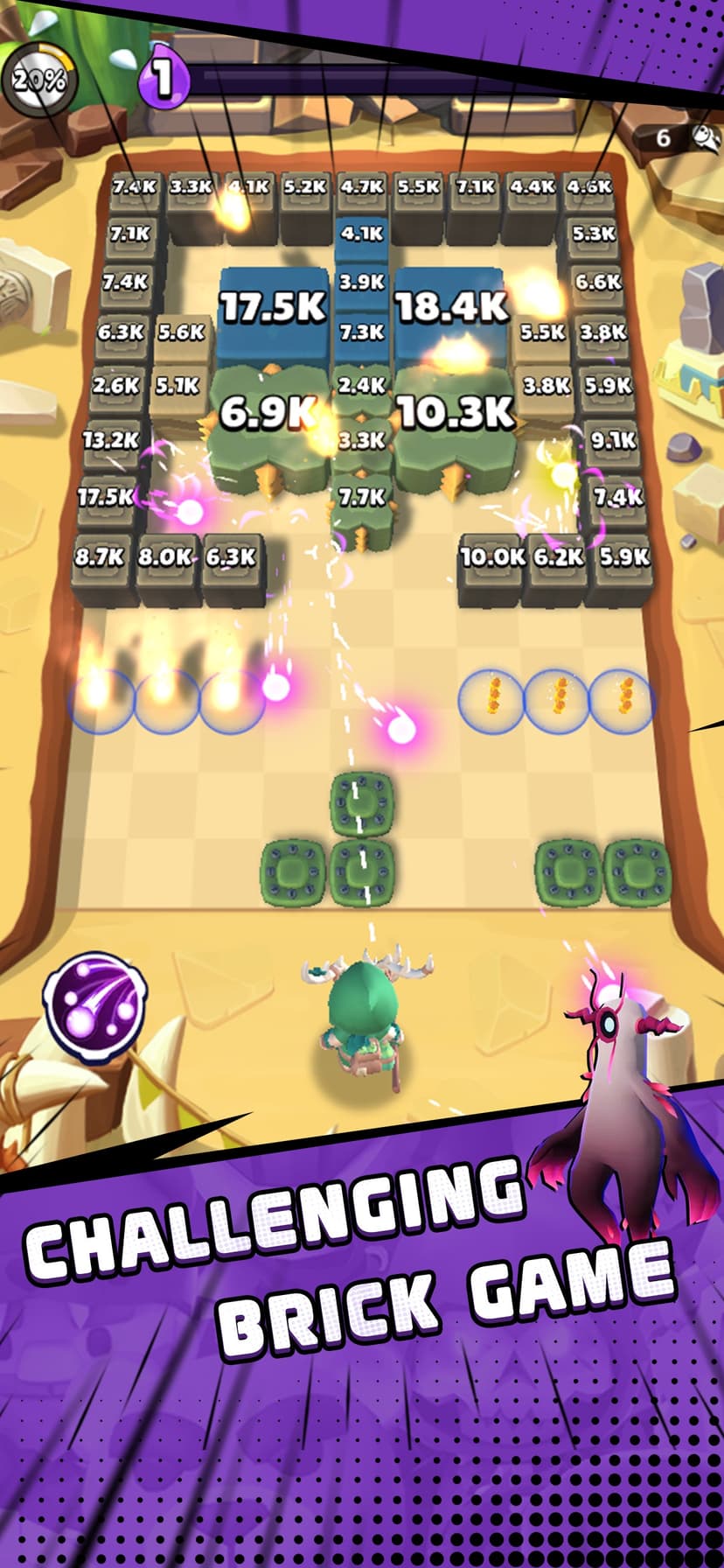 Crazy Bricks Destroyer screenshot 1 - screenshot