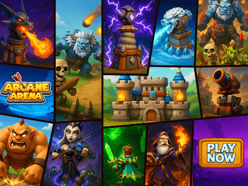 Arcane Arena: Tower Defense TD screenshot 15 - screenshot
