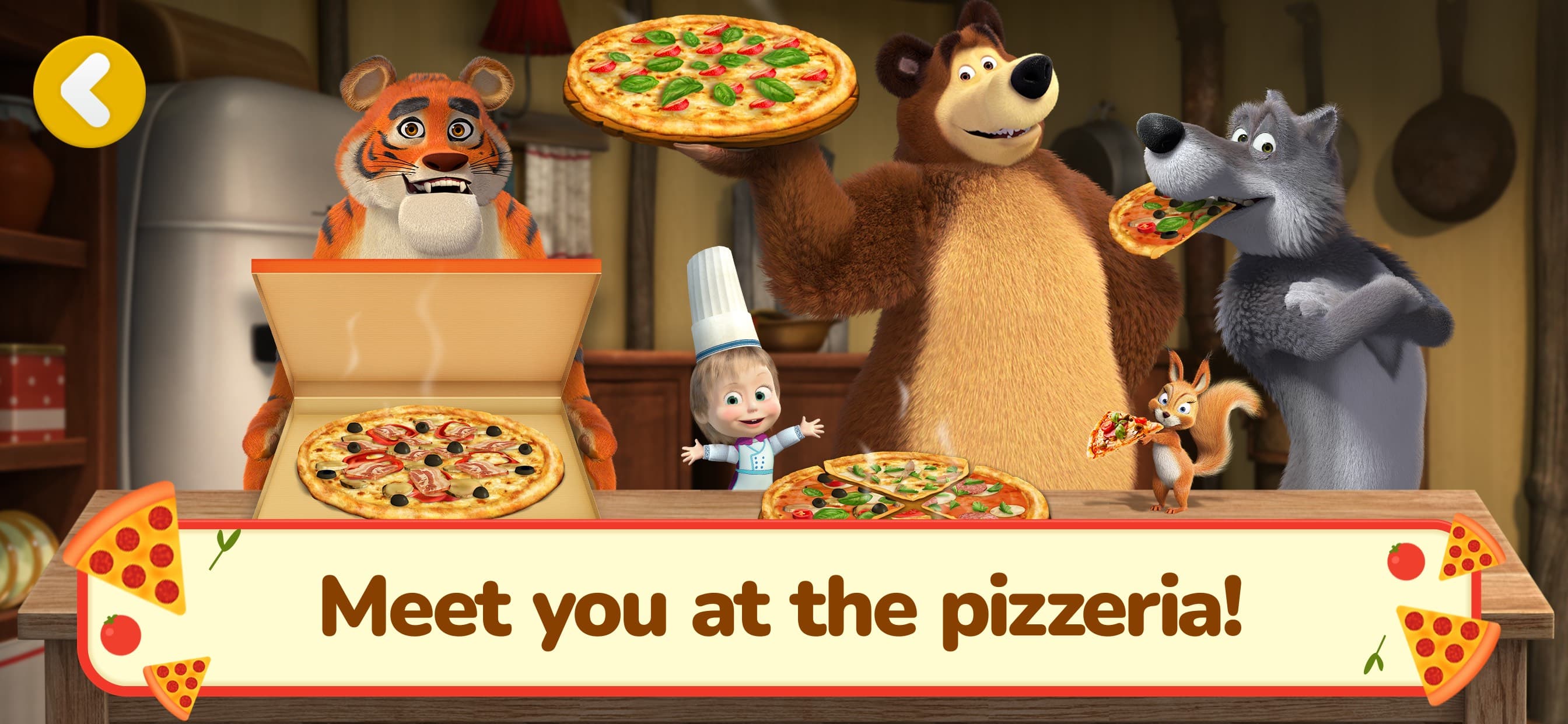 Masha and The Bear: Pizzeria! screenshot 6 - screenshot