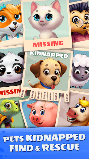 Pet Savers: Travel to Find & R screenshot 1 - screenshot