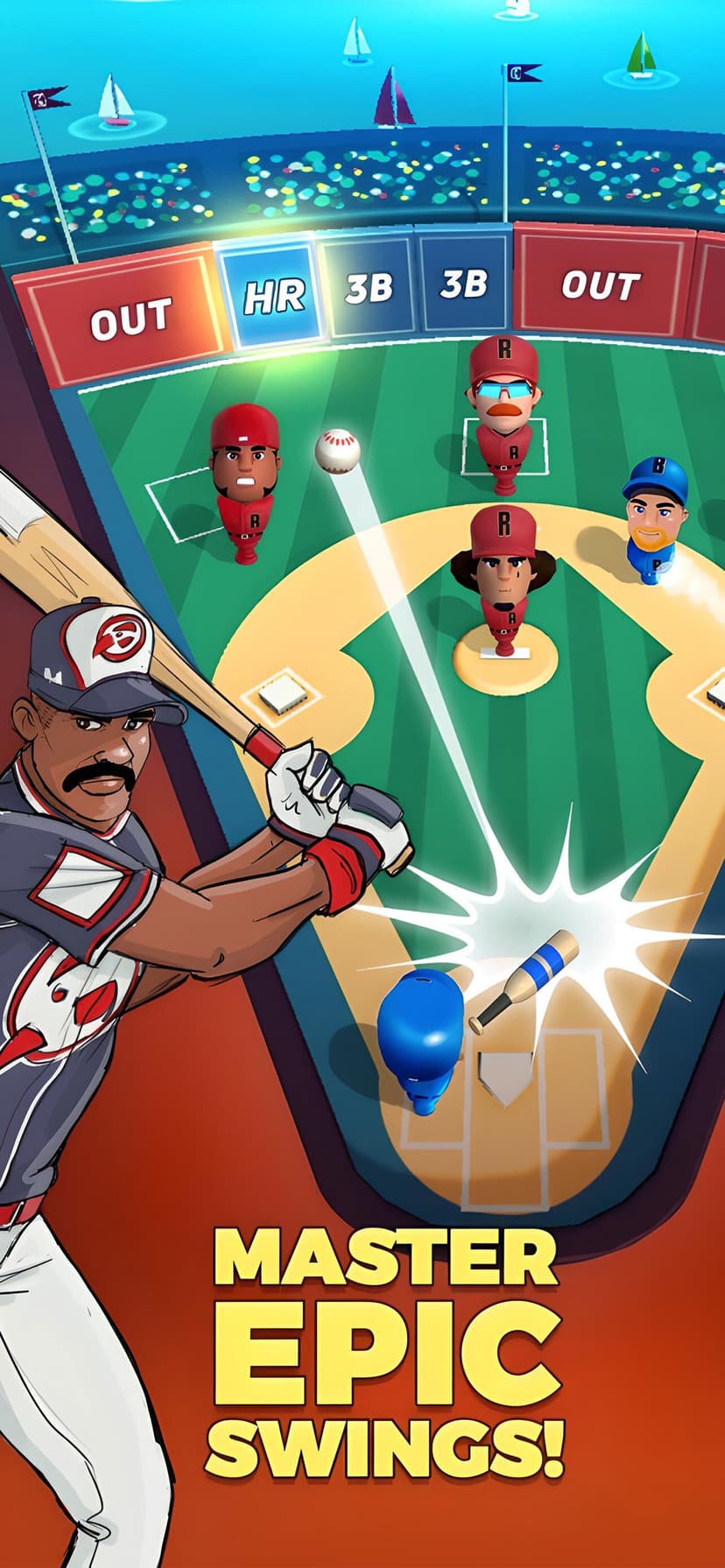 Super Hit Baseball Game screenshot 1 - screenshot