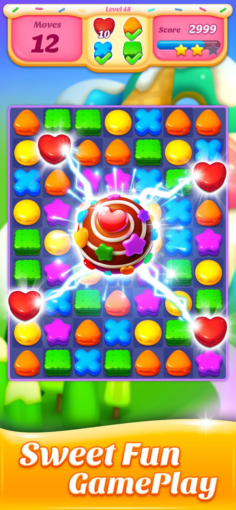 Cookie Amazing Crush screenshot 1 - screenshot