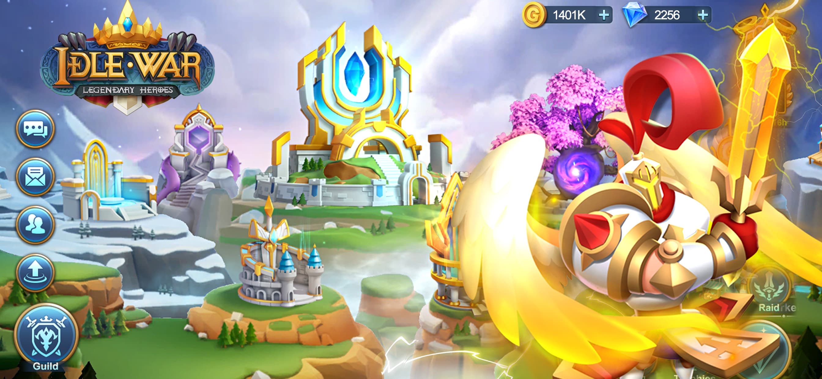 Idle War: Legendary Heroes screenshot 1 - screenshot